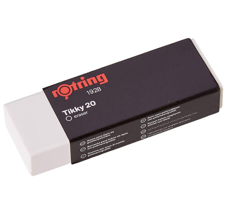 rOtring Gomme Tikky 20 blanche