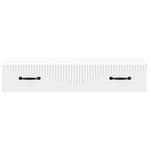 vidaXL Table d'appoint murale Blanc 87 5 x 34 5 x 17 cm