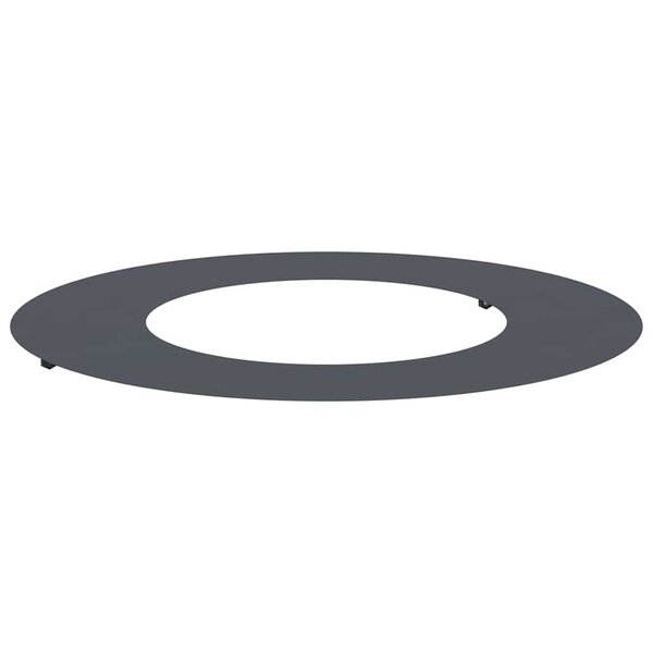 vidaXL adapté pour anneau d'arbre plat Anthracite Ø40 / 70 cm Acier
