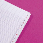 CLAIREFONTAINE  Répertoire reliure intégrale 17x22 100p séyès couleur aléatoire