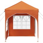 vidaXL Tente de fête pop-up 192 x 192 x 245 cm Orange