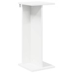 vidaXL Support de Plante Blanc 25 x 25 5 x 60 5 cm Bois d'ingénierie