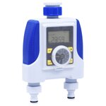 vidaXL Minuterie électronique à double sortie avec délai de pluie