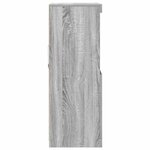 vidaXL Buffet sonoma gris 81x37x100 cm bois d'ingénierie