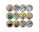Pochette surprise 12 mini-médailles - Astérix