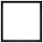 vidaXL Jardinière noir 100x100x40 cm acier
