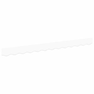 vidaXL Lambrequin de rechange pour 2 5 m Blanc Polyester