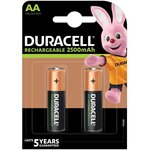 blister de 2 piles rechargeables StayCharged AA 2500 mAh DURACELL