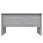 vidaXL Table basse Sonoma gris 80x50x42 5 cm Bois d'ingénierie