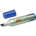 Marqueur Permanent MARKING ONYX 1481 Pointe Biseau 2 7 à 6 2 mm Bleu BIC