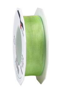 Organza four seasons 25-m-rouleau 25 mm menthe laitonné