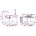 vidaXL Ensemble de canapés d'extérieur 5 pc Blanc et anthracite