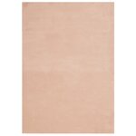 vidaXL Tapis HUARTE à poils courts doux lavable rouge clair 160x230 cm