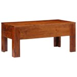 vidaXL Table basse 90x50x40 cm bois d'acacia massif
