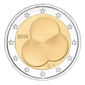 2 euro commémorative Finlande 2019 - Constitution.
