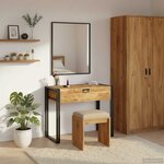 vidaXL Coiffeuses pour Chambre Marron Bois d'acacia massif