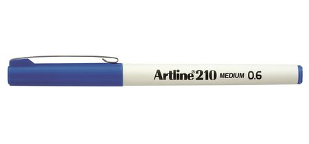 Stylo Feutre '210' permanent indélébile pointe 0,6 mm bleu ARTLINE