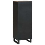 vidaXL Haut Armoire Marron 40 x 33 x 110 cm bois de manguier massif