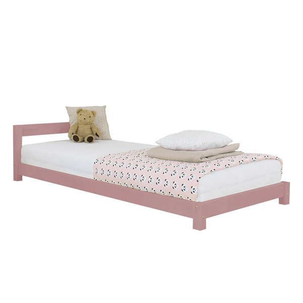Lit enfant DREAMY 120 x 200 rose pastel