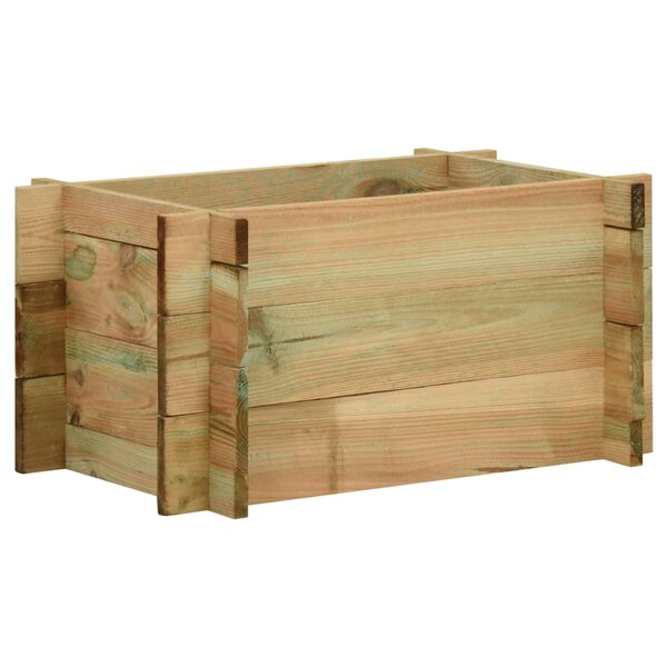 vidaXL Jardinière surélevée pour légumes Bois de pin imprégné 40 cm