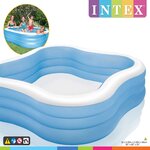 Intex Piscine Beach Wave 229x229x56 cm 57495NP