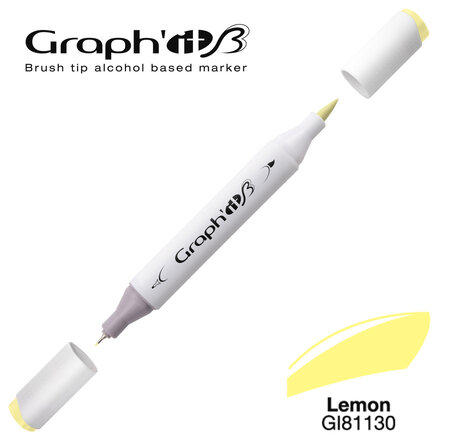 Marqueur manga à l'alcool Graph'it Brush 1130 Lemon