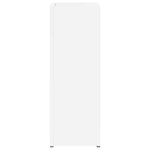 vidaXL Porte-parapluie Blanc 20 x 20 x 55 5 cm Bois d'ingénierie