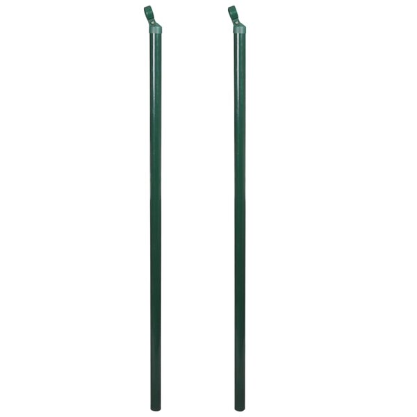 140362 vidaXL Fence Struts 2 Pièces 175 cm
