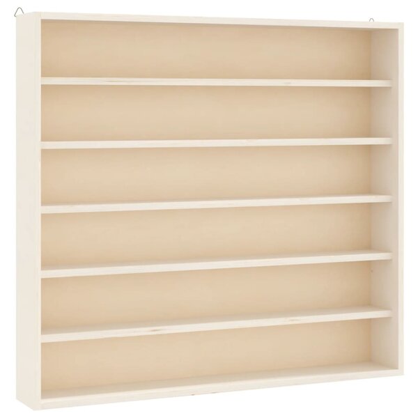 vidaXL Vitrine de collection en bois avec 6 étagères 60x8 5x55 cm