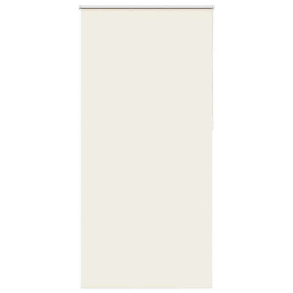 vidaXL Store enrouleur occultant blanc cassé 95x210cm largeur du tissu