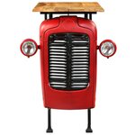 vidaXL Meuble de bar 5 Pièces Bois massif de manguier 120x60x107 cm