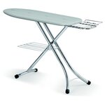 LAURASTAR PRESTIGEBOARD - Table a repasser robuste et stable - Plateau ergonomique - Grand repose-linge - Repose-fer