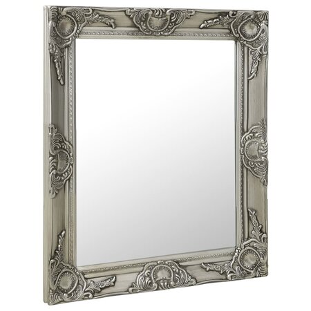 vidaXL Miroir mural style baroque 50x60 cm Argenté