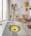 Tapis pour chambre Enfant 120 x 160 cm - Gris