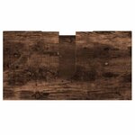 vidaXL Armoire de bain Chêne fumé 60x32x53 5 cm Bois d'ingénierie