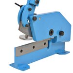 vidaXL Cisaille à levier 200 mm Bleu