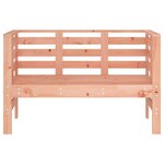 vidaXL Banc de jardin 111 5x53x71 cm bois massif de douglas