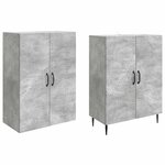 vidaXL Ensemble de Meubles 2 Pièces 66 x 34 5 x 89 5 cm Bois d'ingénierie