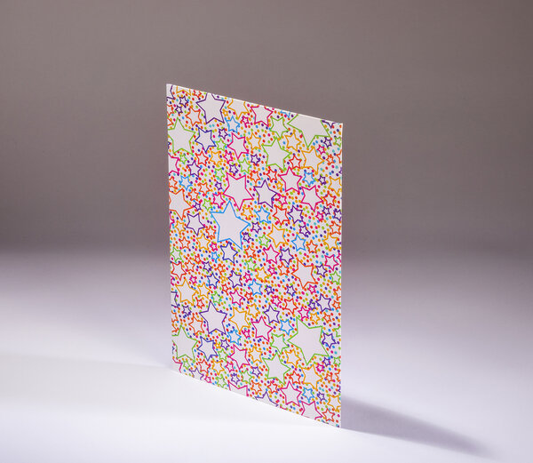 Pochette cadeau - motifs étoiles