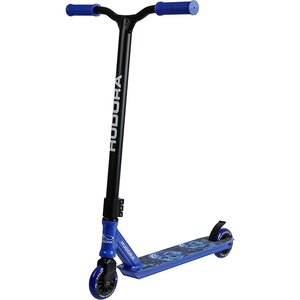 Hudora 14025 - Trottinette de Freeride XQ-12 - bleue déco Tête de mort