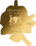Pièce de monnaie en Or 3000 Francs g 0.031 (1/1000 oz) Millésime 2023 Gold Gift ROSE 1/1000
