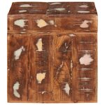 vidaXL Tables gigognes 3 Pièces bois de récupération massif