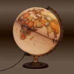 Globe lumineux terrestre atmosphère ø 30 cm - classic a4
