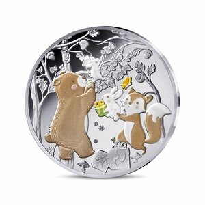 Ma première pièce - Monnaie de 5€ Argent BE colorisée