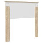 vidaXL Tête de lit Chêne Sonoma 90 cm Bois d'ingénierie