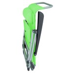 Eurotrail Chaise de plage 2 en 1 Acapulco vert menthe