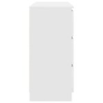 vidaXL Buffet blanc 100x35x76 cm bois d'ingénierie