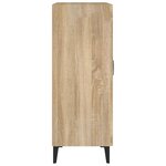 vidaXL Buffet Chêne sonoma 69 5x34x90 cm Bois d'ingénierie