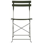 vidaXL Chaise de jardin pliante Pliant 2 Pièces Vert 42 x 46 x 82cm Acier
