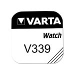 pile oxyde argent pour montres V339 SR614 1,55 Volt VARTA